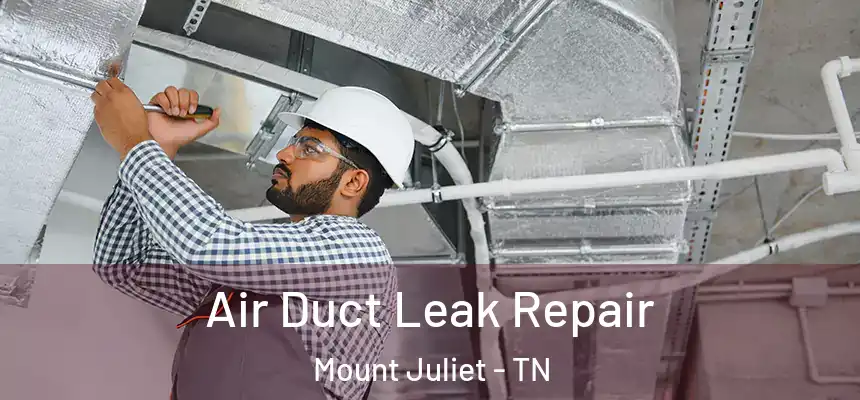  Air Duct Leak Repair Mount Juliet - TN