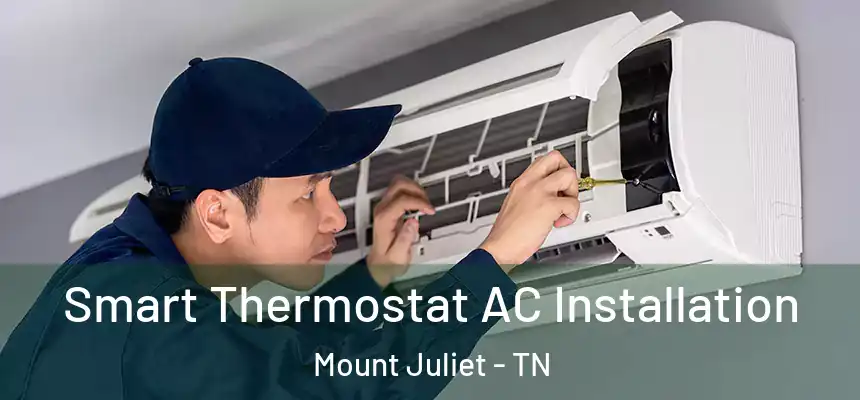 Smart Thermostat AC Installation Mount Juliet - TN